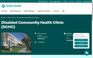 Disabled Community Health Clinic (DCHC)