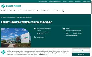 Palo Alto Medical Foundation Sutter Health East Santa Clara Pediatrics Center
