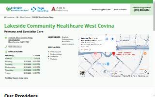 Lakeside Community Healthcare - West Covina