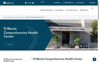 El Monte Comprehensive Health Center website