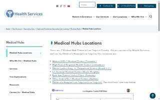 Lac-Usc Medical Hub