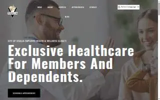 City Of Visalia Employee Health And Wellness Clinic website