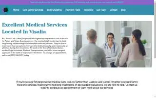 Castillo Care Center website