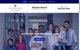 Mission Ranch Primary Care website