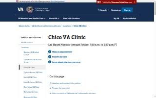 Chico VA Clinic - VA Northern California Health Care System
