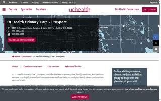 UCHealth Primary Care - Prospect