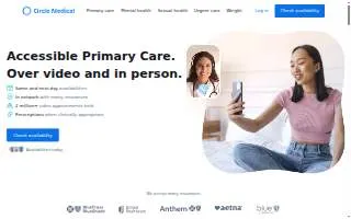 Circle Medical of Rockville website