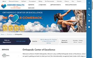 Denver Health Orthopedics: An Orthopedic Center of Excellence