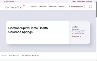 CommonSpirit Health at Home - Colorado Springs