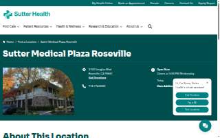 Sutter Medical Plaza Roseville