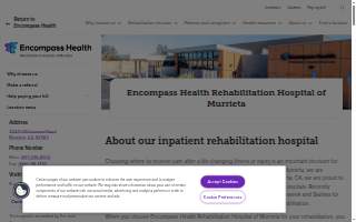Encompass Health Rehabilitation Hospital of Murrieta