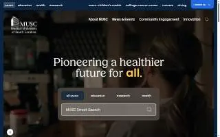 Musc Pediatric Pulmonary website