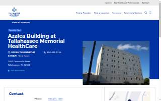 Azalea Building at Tallahassee Memorial HealthCare