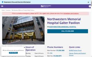Northwestern Memorial Hospital Galter Pavilion