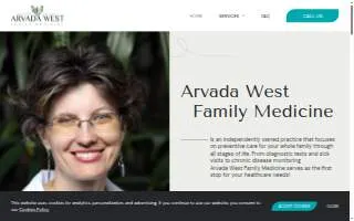 Arvada West Family Medicine website
