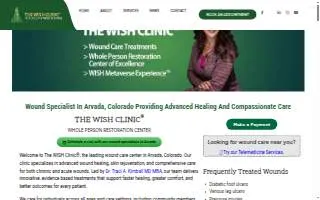 The WISH Clinic | Wound Care Specialist website