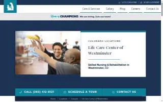 Life Care Center of Westminster website