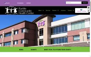 Pueblo Community Health Center Admin Building & Pharmacy website
