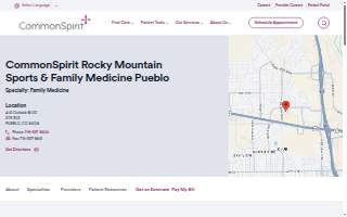CommonSpirit Rocky Mountain Sports & Family Medicine Pueblo