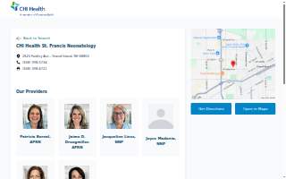 CHI Health St. Francis Neonatology