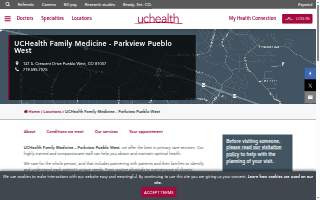 UCHealth Family Medicine - Parkview Pueblo West Hospital