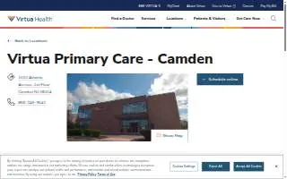 Virtua Primary Care - Camden website