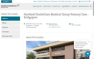 Hartford HealthCare Medical Group Primary Care website