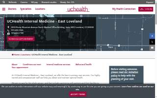 UCHealth Internal Medicine - East Loveland