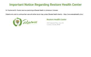Restore Health Center