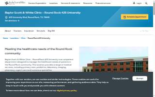 Baylor Scott & White Clinic - Round Rock 425 University