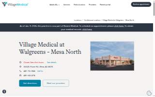 Village Medical at Walgreens - Mesa North
