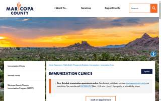 Maricopa County Public Health Immunizations Clinic