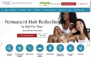 Advanced Specialty Care of Danbury website