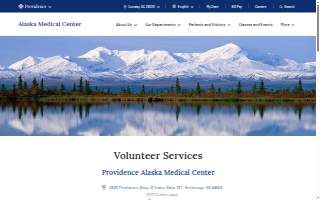 Providence Alaska Medical Center Volunteer Services