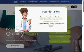Med-Cure Internal Medicine website
