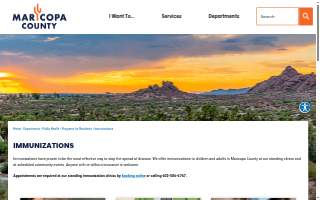 Maricopa County Public Health Immunizations