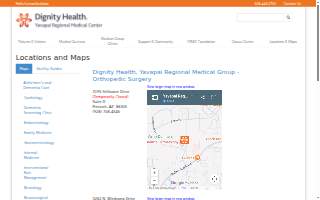 Dignity Health, Yavapai Regional Medical Group Orthopedic Surgery - Prescott