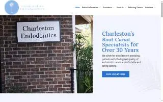 Charleston Endodontics website