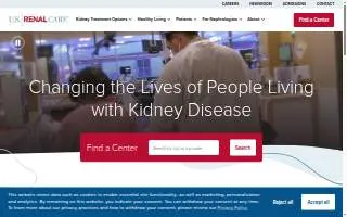 Renal Care Center website