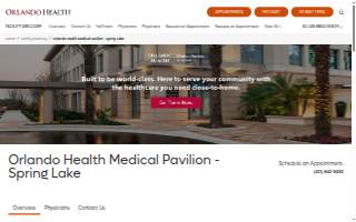 Orlando Health Medical Pavilion - Spring Lake