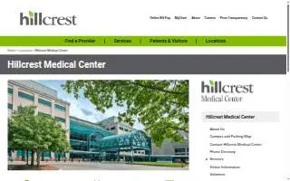 Hillcrest Medical Center of Orlando website