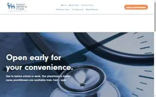 Family Medical Clinic of North Las Vegas website