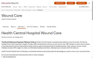 Orlando Health Outpatient Wound Healing Center - St. Petersburg