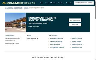 Custer Medical Center