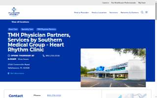 TMH Physician Partners, Services by Southern Medical Group - Heart Rhythm Clinic