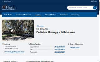 UF Health Pediatric Urology - Tallahassee