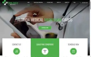 Trilogy Medicinal - Port St Lucie Medical Marijuana Doctor and Cannabis Cards website