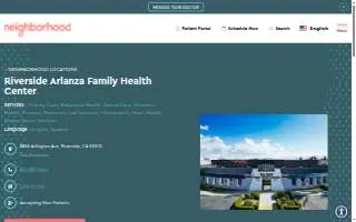 Neighborhood Healthcare Arlanza Family Health Center website