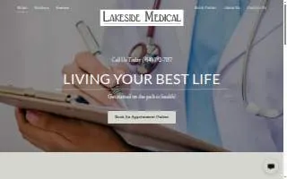 Lakeside Medical website