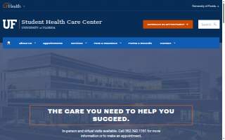 UF Student Health Care Center - Shands Hospital
